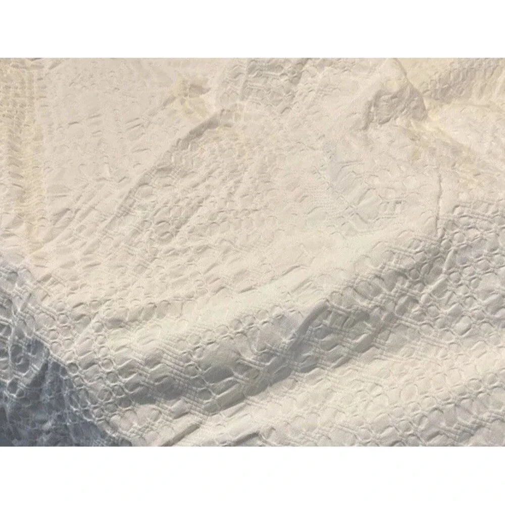 Lucky Brand Home White Duvet Set 2 Shams Taos Mateless King Country Cottage
